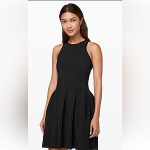 Lululemon Here to There Black Dress